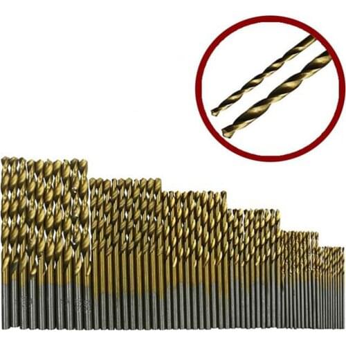 10/25/50pcs 1.0-3.0MM Cobalt High Speed Steel Twist Drill Hole M35 Stainless Steel Tool Set The Whole Ground Metal Reamer Tools