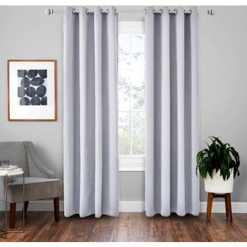 Window Treatment Black Drapes 3-layer High Blackout Black Curtains For Home Living Room Windows Decoration Textile Products G