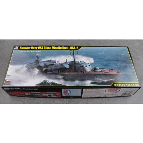 Trumpeter 67202 1/72 Russian Navy OSA-II PGM Missile Gunboat Model Kit Plastic TH06334-SMT2