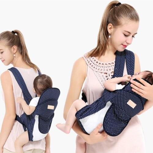 2020 New Infant Newborn Safety Carrier Adjustable Strap Soft Breathable Baby Sling Carriers