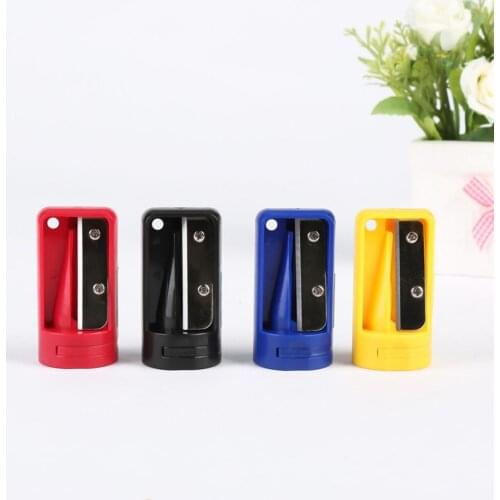Plastic Small Carpenter Pencil Sharpener Simple Narrow Sharpening Stationery Woodworking Hand Tools School Supplies