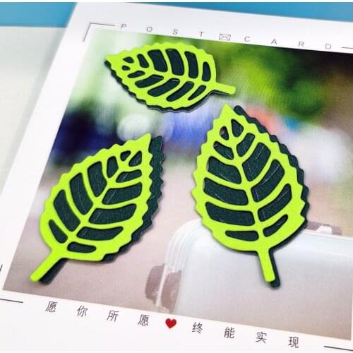 Leaf Cutting Dies Scrapbooking DIY Cut Die Mold Fustelle Album Card Decorative Crafts Embossing Folder Clear Stamps