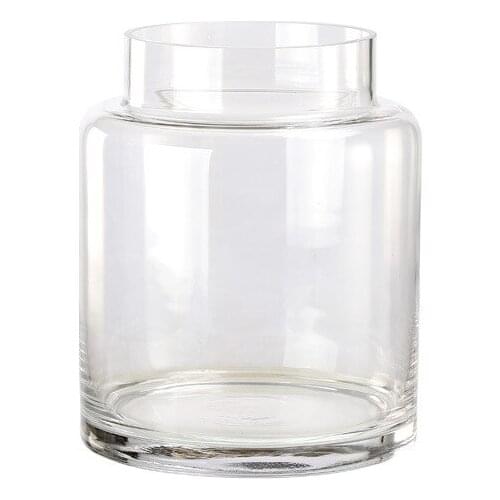 Simple and Creative Gold Glass Vase Hydroponic Plant Flowers Flower Vases Living Room Dining Table Crafts Decoration Accessories