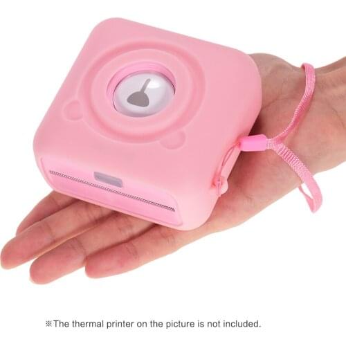 PeriPage A6 Thermal Printer Silicone Case with Strap Anti-Dust Anti-Shock Anti-Scratch Protect Case
