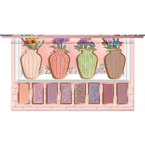 Cy Flower Vine Fairy Eye Shadow Large Plate Full Set of Earth Color Super Popular Beginner Free Shipping