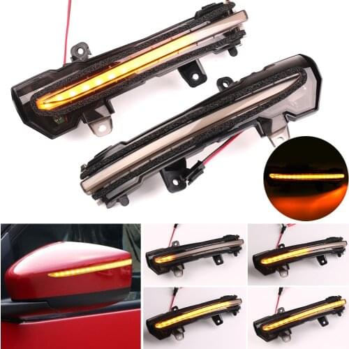 LED Turn Signal Light Dynamic Side Wing Mirror Indicator Blinker For Nissan Kicks P15 Sylphy Note E12 2017 update e-power