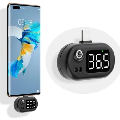 Accurate Mobile Phone Infrared Thermometer Type C Contactless Easy to Use