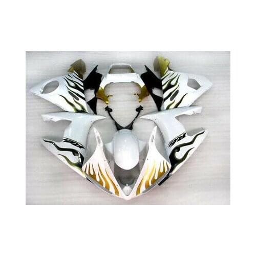 Wotefusi For Yamaha YZF 600 R6 2005 Injection Molding ABS Plastic Bodywork Fairing