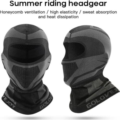 Motorcycle Headgear Hiking Balaclava Scarf Sunscreen Ice Riding Face Cover Outdoor Bicycle Motorcycle Cycling Breathable Cool