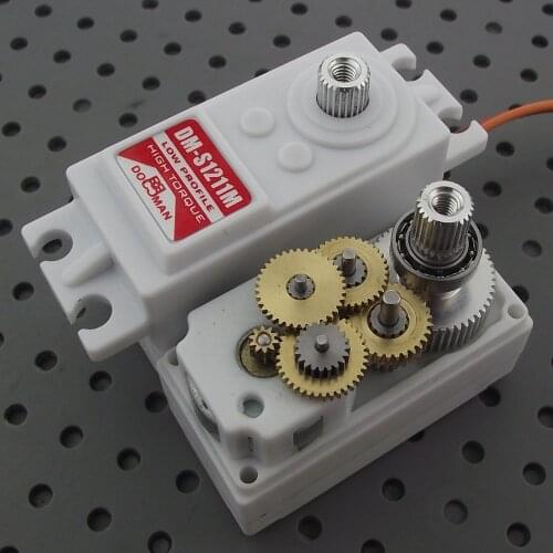1pcs/lot DM-S1211M 12kg low profile servo 42g/0.11s/12.6kg.cm DOMAN RC metal gear digital servo