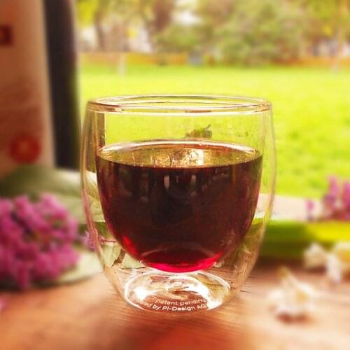 1Pc Creative Double Wall Glass Cup Transparent Tea Coffee Mug Ice Beer Cup Heat Resistant Insulated Glass Cup Mug For Milk Juice