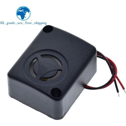 Anti-theft Car Burglar Alarm 6/12/15V 120dB Active High Decibel Buzzer Safe Box Burglar Alarm Car Accessories QSI-4840
