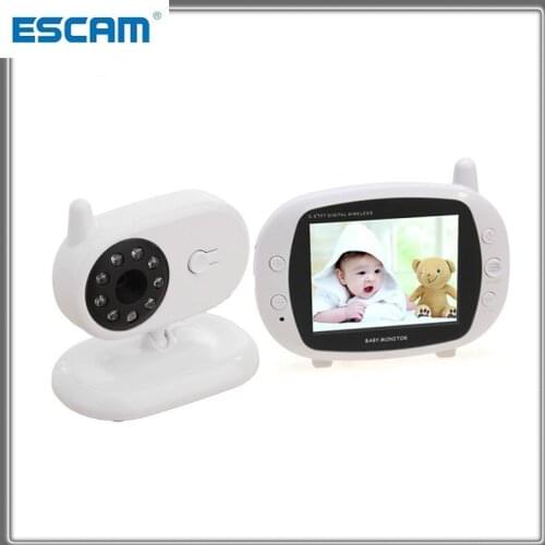 BM-850 3.5 inch Wireless Baby Monitor Electronic Baby Video 2 Way Audio Nanny Camera Night Vision Temperature Monitor Hot ESCAM