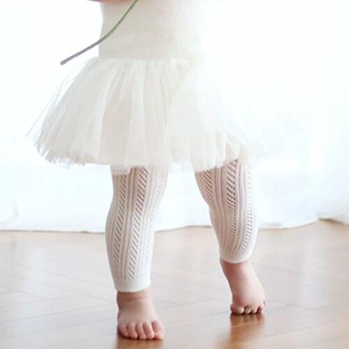 Newborn Baby Kids Girls Knee High Socks Tights Soft Cotton Leg Warmer Stockings For Age 0-4 Thermal Insulation Underwear