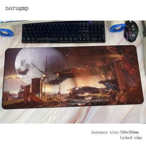 Destiny 2 padmouse locrkand gaming mousepad game 700x300mm mouse pad gamer computer High-end desk big mat notbook mousemat pc