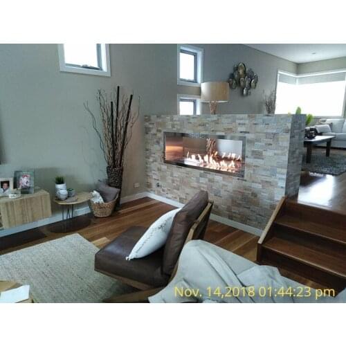 Inno-Fire 36 inch wifi intelligent smart wholesale bio ethanol fireplace