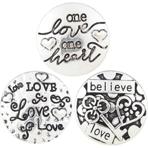 JaynaLee 18-20mm Metal Ginger Snap Button Fit Ginger Snaps Bracelets Jewelry for women men gifts GJS4424
