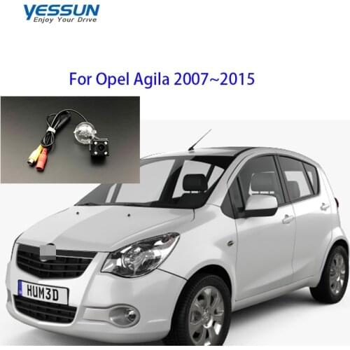 Yessun License plate camera For Opel Agila 2007~2015 Car Rear View camera Parking Assistance