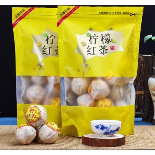 Chinese Tea 250g Fujian Lemon Red Tea The Premium Lemon Tea Black Beauty Slimming Diuretic Down Three