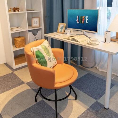 Computer chair home comfortable single bedroom student makeup study study backrest office sofa live swivel chair