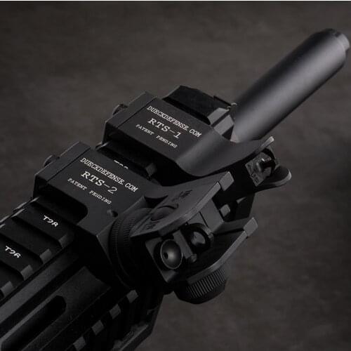 RTS 45 Degrees Rapid Transition Metal Iron Sights for M4/M16 Airsoft Air Guns Paintball Accessories