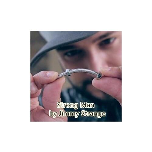 2018 New Arrivals Strong Man bending screw Magic tricks magic props mentalism magic close up street Magia Toy,Joke,Classic Magie