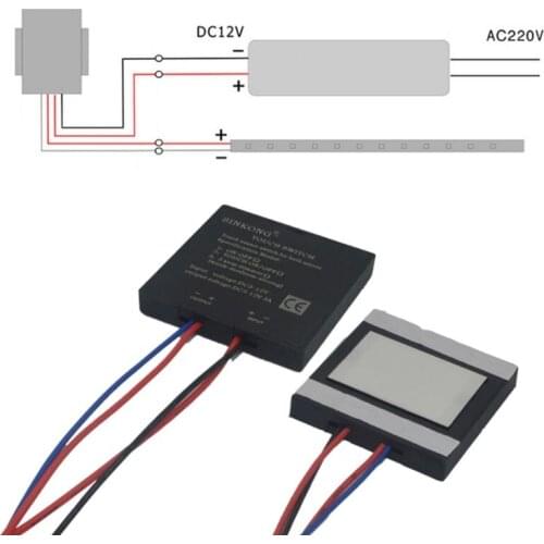 5-12V Bathroom Mirror Switch Touch Switch Sensor for Led Light Mirror Headlight Interior Decoration Supplies