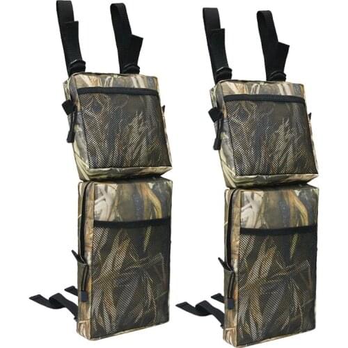 2 Pack ATV Fender Bag ATV Tank Saddlebags Universal Rear Storage Bag for ATV Dirt Bike ATV Accessories