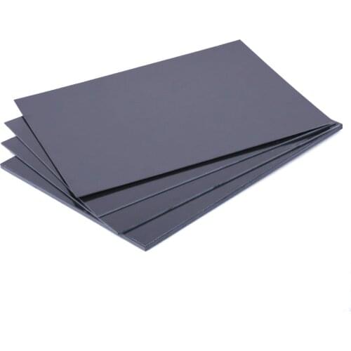 250x200mm With 2mm 3mm 4mm 5mm Thickness Abs Plastic Board Model Solid Flat Sheet For Model Building Train Layout