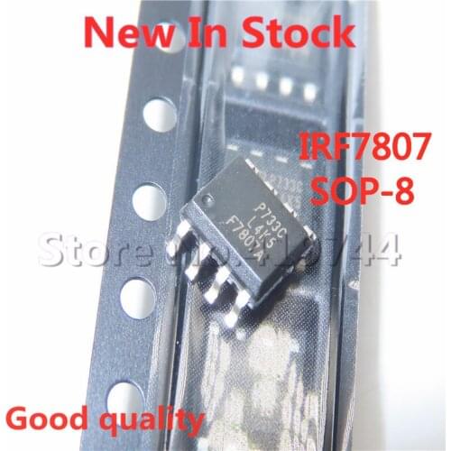 5PCS/LOT IRF7807 IRF7807TRPBF F7807 N-channel SOP-8 8.3A/30V MOS tube field effect tube In Stock NEW original IC