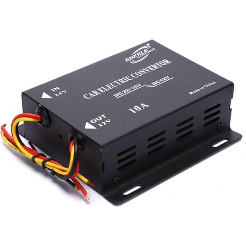 Car Power Supply Step-Down Transformer 24V To 12V Converter 10A 15A 20A 30A Output With Memory Power High To Low Inverter