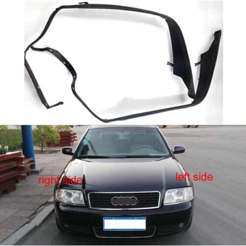For Audi A6 C5 2003 2004 2005 Headlight Rubber Sealing Strip Trim Headlamp Decorative Strip Waterproof Strip