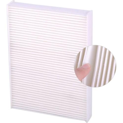 DWCX Car White Non-woven Fabric Cabin Air Filter 27277-4BU0A PC8418 CF11854 for Nissan Rogue 2014 2015 2016 4cm x 18.5cm x 3.5cm
