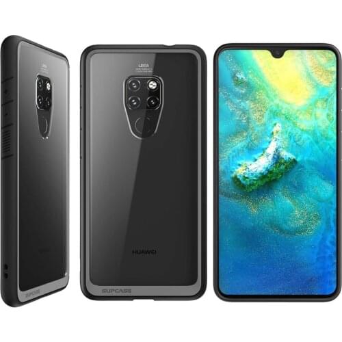 For Huawei Mate 20 Case (HMA-L29) 6.53 inch SUPCASE UB Style Anti-knock Premium Hybrid Protective TPU Bumper PC Clear Back Cover