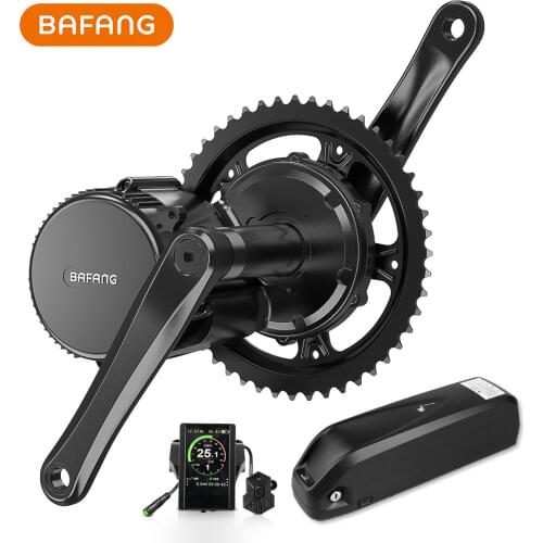 Bafang 8Fun BBS01B 36V 350W Electric Bicycle DIY Conversion Kit Mid Drive Motor with 17.5Ah Battery Built in Samsung Cells