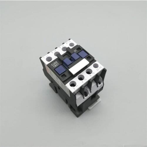 CJX2-1801 LC1 AC Contactor 18A 3 Phase 3-Pole NC Coil Voltage 380V 220V 110V 36V 24V 50/60Hz Din Rail Mounted 3P+1NC