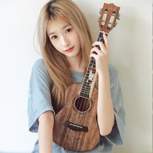 Music Learn Kit Ukulele Real 23 Inch Ukulele Girls Beginner Small Guitar Travel Professional Violao Christmas Gift HX50LL