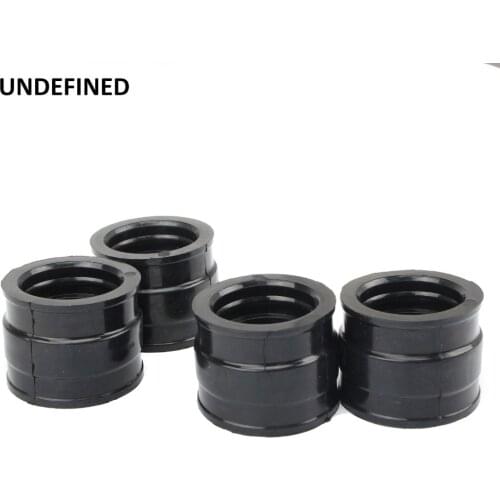 UNDEFINED 4x Carburetor Insulator Carb Boots for Honda CB650 CB 650 1979 1980 1981 1982 Motorcycle Intake Manifold Adapter DDD87