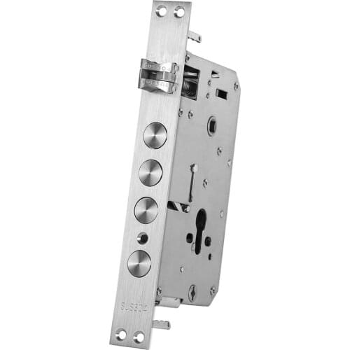 All-steel lock body fingerprint lock anti-theft door special lock body swipe password lock wooden door door lock intelligent ele