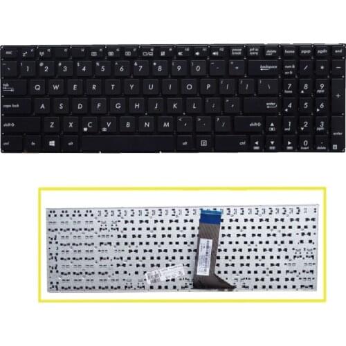 SSEA New laptop US Keyboard no Frame For Asus X553 X553M X553MA K553M K553MA series Black