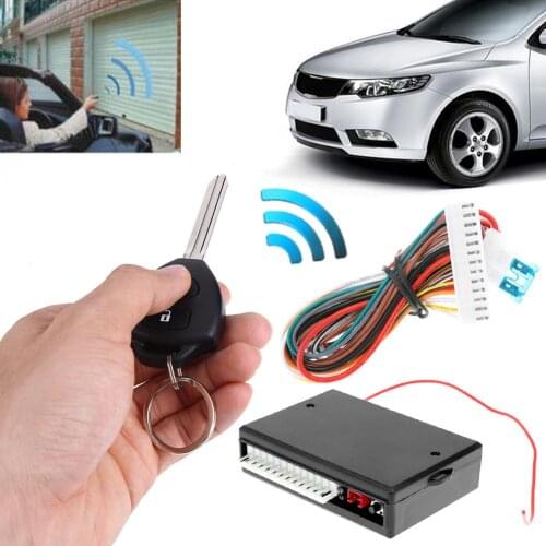 VODOOL Universal Car Remote Central Kit Vehicle Alarm Systems Door Lock Keyless Entry System Central Locking With Remote Control