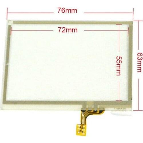 3.5inch Resistive 77x64mm Touch Screen Panel For 3.5" TFT LQ035NC111 LQ035NC211 Panel