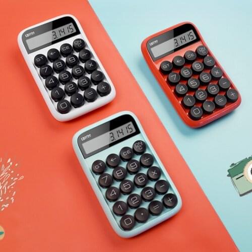 3 Colors Lofree Calculator Vintage Decompressed Detachable Keycap Intelligent Shutdown Student Office Calculation Promotional