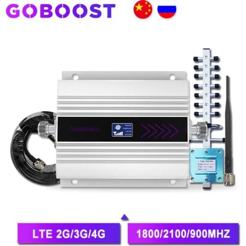 4G DCS LTE 1800MHZ Cellular Signal Booster GSM Mobile Phone Signal Amplifier Repeater 3G 2100 UMTS GSM Repeater 2G 3G 4G Booster