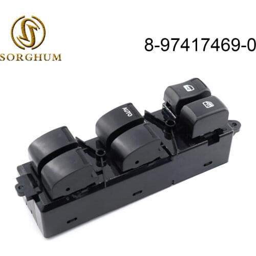 Electric Power Window Control Switch For Isuzu D-Max Dmax Pickup 2012-2019 8-97417469-0 8-98192251-1 8-974174690 8-981922511