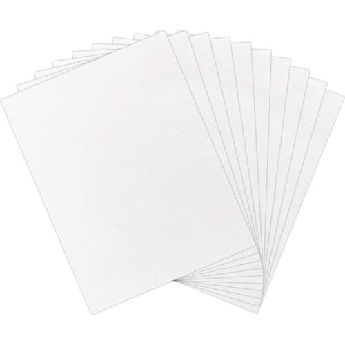 AU42 -Printable Decal Paper, 15 Pieces Clear Printable Waterslide,for Ink Jet Printer High Definition Pattern Printing