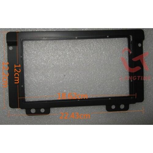 Car refitting DVD frame,DVD panel,Dash Kit,Fascia,Radio Frame,Audio frame for LAND ROVER FREELANDER 04-07, 2DIN