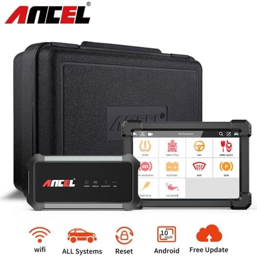 ANCEL X7 Automotive Scanner OBD2 Code Reader EPB ABS Oil Reset Full System Engine SAS TPMS OBD 2 Diagnostic Tool Automobile