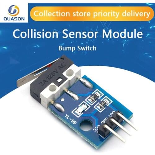 Car Helicopter Crash Collision Sensor Impact Switch Module Robot Model For Arduino with Dupont Cable