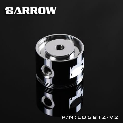 Barrow Aluminium Alloy Pump Mod Top Cover for D5/SPG40A LD5BTZ-V2 Mirror Silver